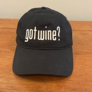 Got Wine Embroidered Black‎ Polo Hat